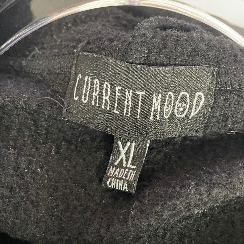 Current Mood Dolls Kill Hoodie XL Black Graphic Goth Grunge Alt Streetwear - Picture 5 of 8